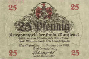 Germany, 25 Pfennig, W66.3a