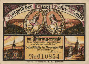 Germany, 10 Pfennig, 1468.1