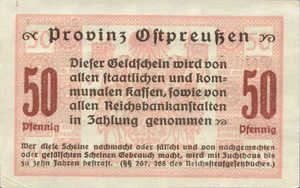 Germany, 50 Pfennig, O32.2b