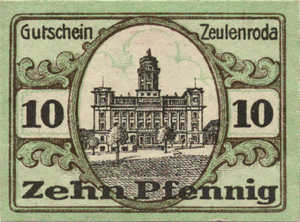 Germany, 10 Pfennig, Z8.10