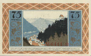Germany, 75 Pfennig, 1472.1a