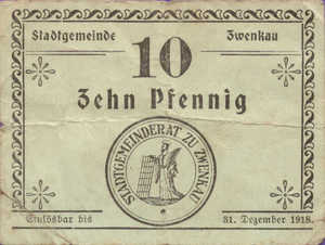 Germany, 10 Pfennig, Z20.1b