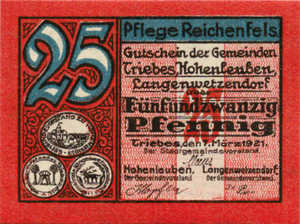 Germany, 25 Pfennig, R21.1d