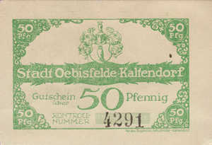 Germany, 50 Pfennig, O11.1e