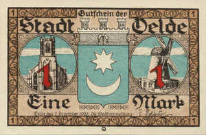 Germany, 1 Mark, 1007.1
