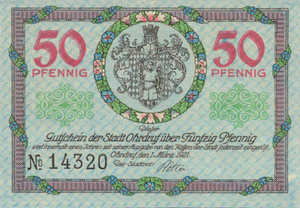 Germany, 50 Pfennig, 1012.2b