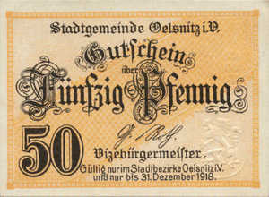 Germany, 50 Pfennig, O12.1