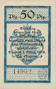 Germany, 50 Pfennig, O16.09c