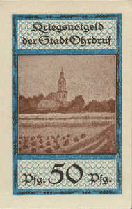 Germany, 50 Pfennig, O16.09c