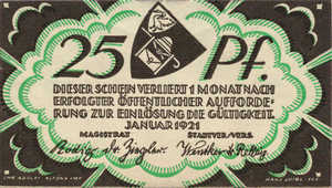 Germany, 25 Pfennig, W8.5a