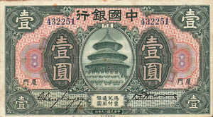 China, 1 Yuan, P67
