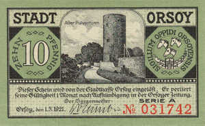 Germany, 10 Pfennig, 1026.1a
