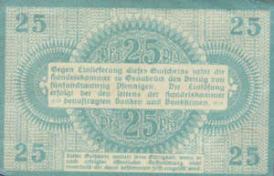 Germany, 25 Pfennig, O26.3e