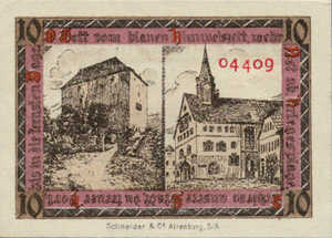 Germany, 10 Pfennig, O24.2b
