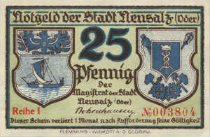Germany, 25 Pfennig, N24.2a