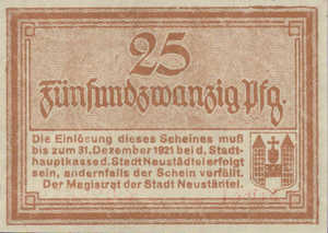 Germany, 25 Pfennig, N37.1c