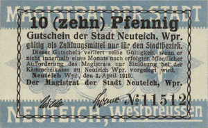 Germany, 10 Pfennig, N40.2a