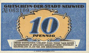 Germany, 10 Pfennig, N43.6