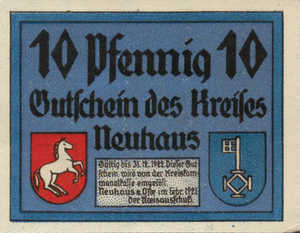 Germany, 10 Pfennig, 947.1