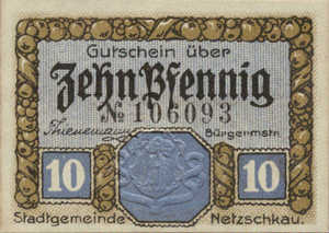 Germany, 10 Pfennig, N11.4a