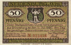 Germany, 50 Pfennig, 932.1a