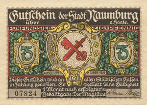 Germany, 75 Pfennig, 928.7