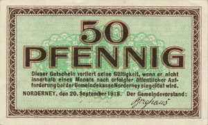 Germany, 50 Pfennig, N55.1f