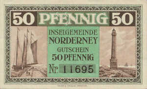 Germany, 50 Pfennig, N55.1f