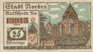 Germany, 25 Pfennig, N52.7b