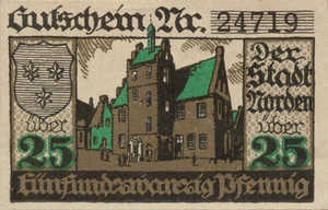 Germany, 25 Pfennig, N52.4a