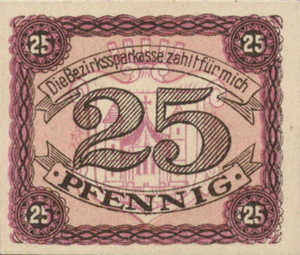 Germany, 25 Pfennig, M29.3c