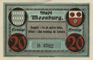 Germany, 20 Pfennig, M48.2b