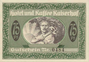 Germany, 75 Pfennig, 914.1