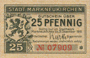 Germany, 25 Pfennig, M12.2b