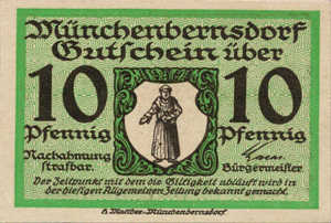 Germany, 10 Pfennig, M56.4a