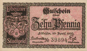 Germany, 10 Pfennig, L60.2b
