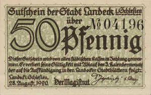 Germany, 50 Pfennig, L8.4b