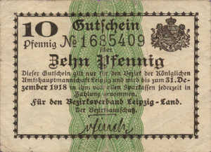 Germany, 10 Pfennig, L32.1a