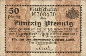 Germany, 50 Pfennig, L32.1b