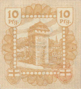 Germany, 10 Pfennig, L50.14a