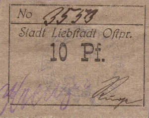Germany, 10 Pfennig, L41.7a