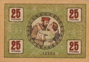 Germany, 25 Pfennig, L76.1b