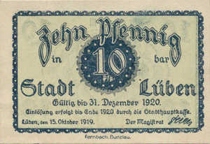 Germany, 10 Pfennig, L70.3a