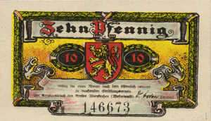 Germany, 10 Pfennig, 24.1a