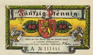 Germany, 50 Pfennig, 24.1b
