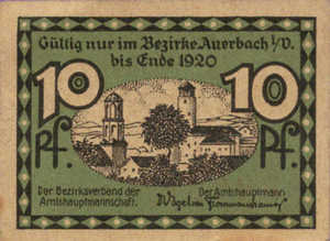 Germany, 10 Pfennig, A32.4a