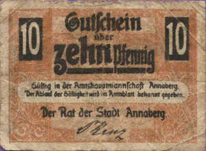 Germany, 10 Pfennig, A19.4b