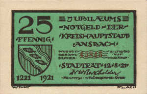 Germany, 25 Pfennig, 35.2c