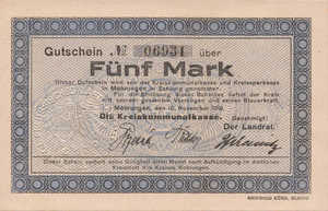 Germany, 5 Mark, 362.01a
