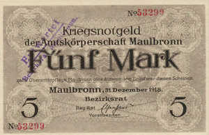 Germany, 5 Mark, 352.01a